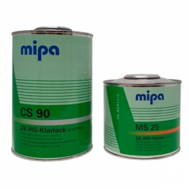 MIPA CS90 2K HS лак 1 л + отв. MS25 0,5 л