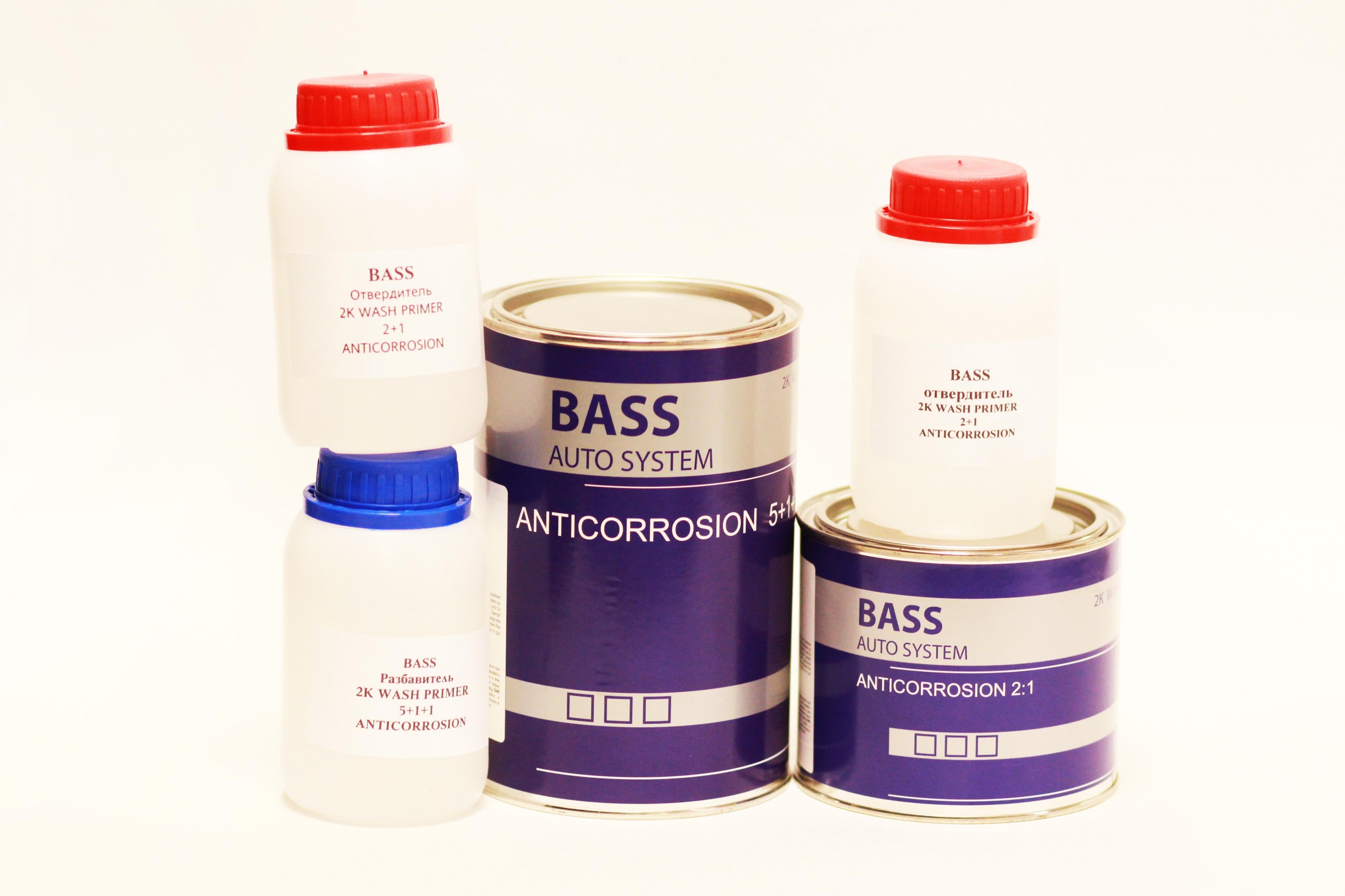BASS реактивный грунт 0,5л 2+1