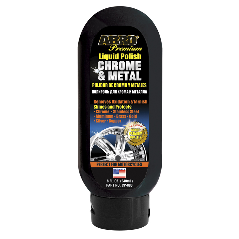 Полироль хрома и металла Abro 240 ml
