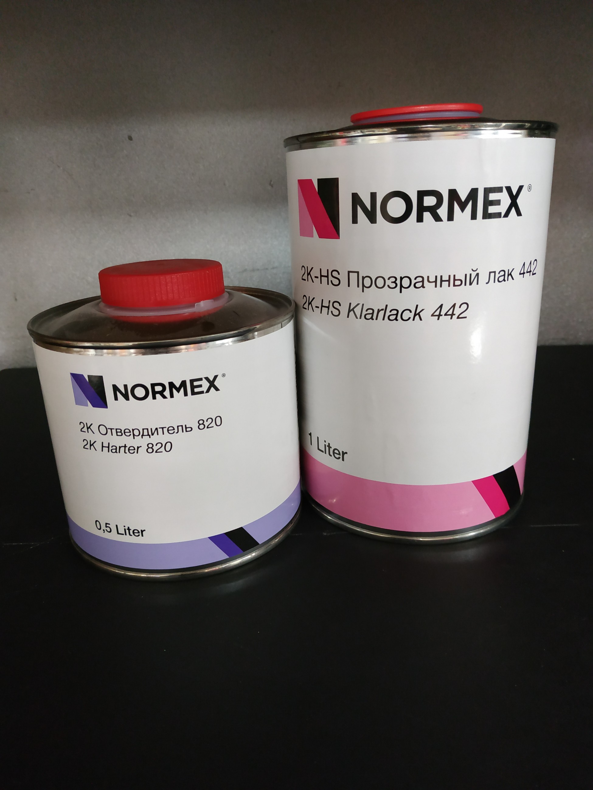 Акриловый прозрачный лак Normex 442