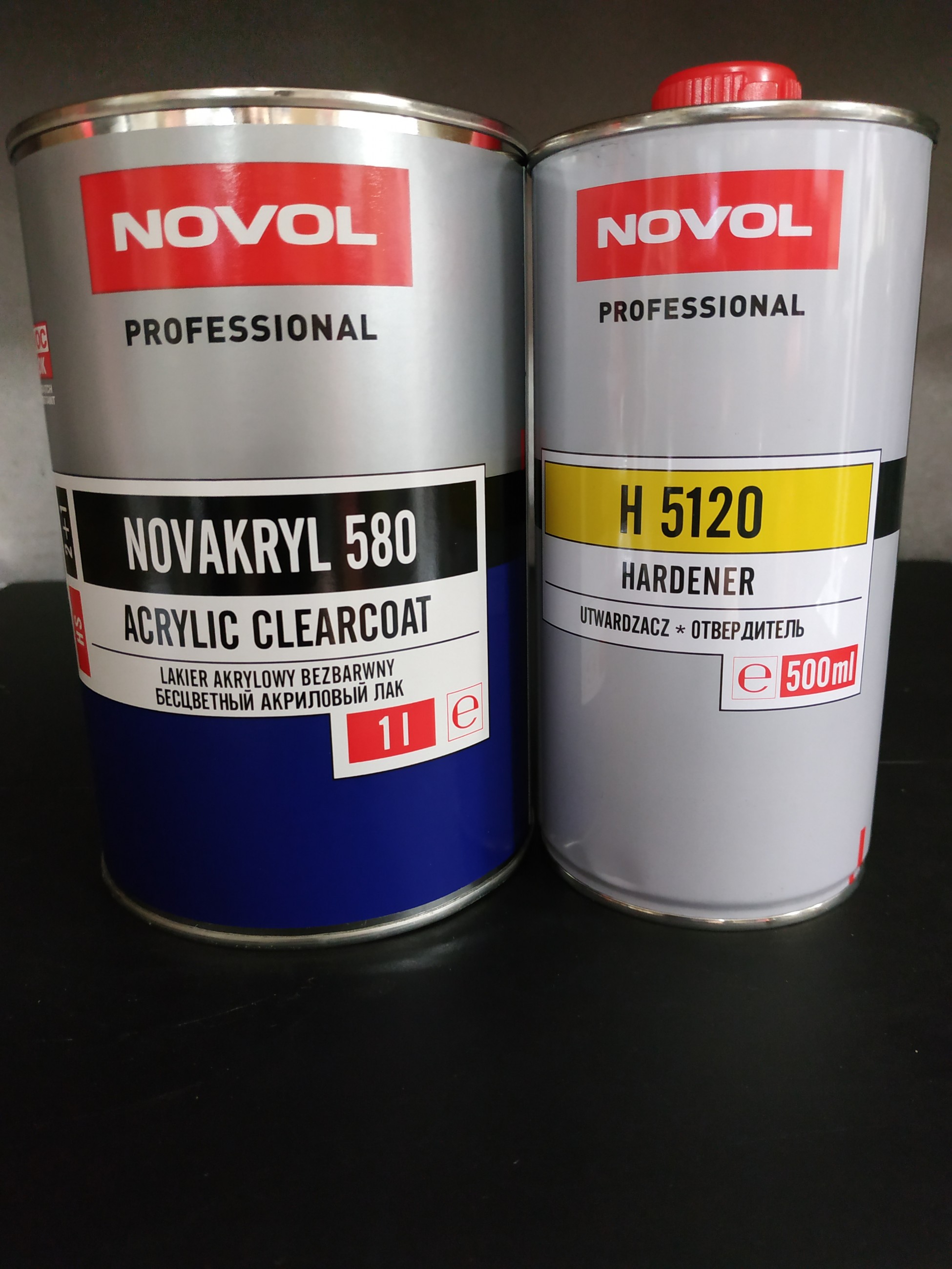 Лак Novol Novakryl 580