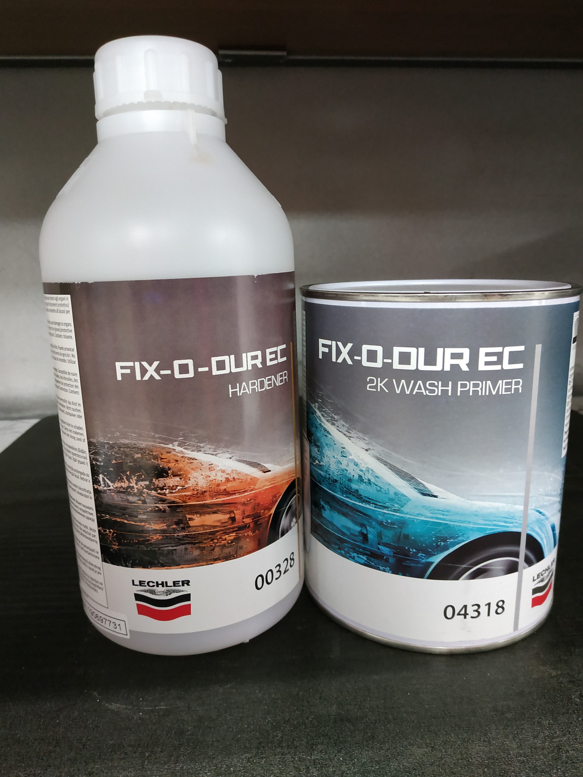 Антикоррозийный грунт FIX-0-DUR 1л+1л.