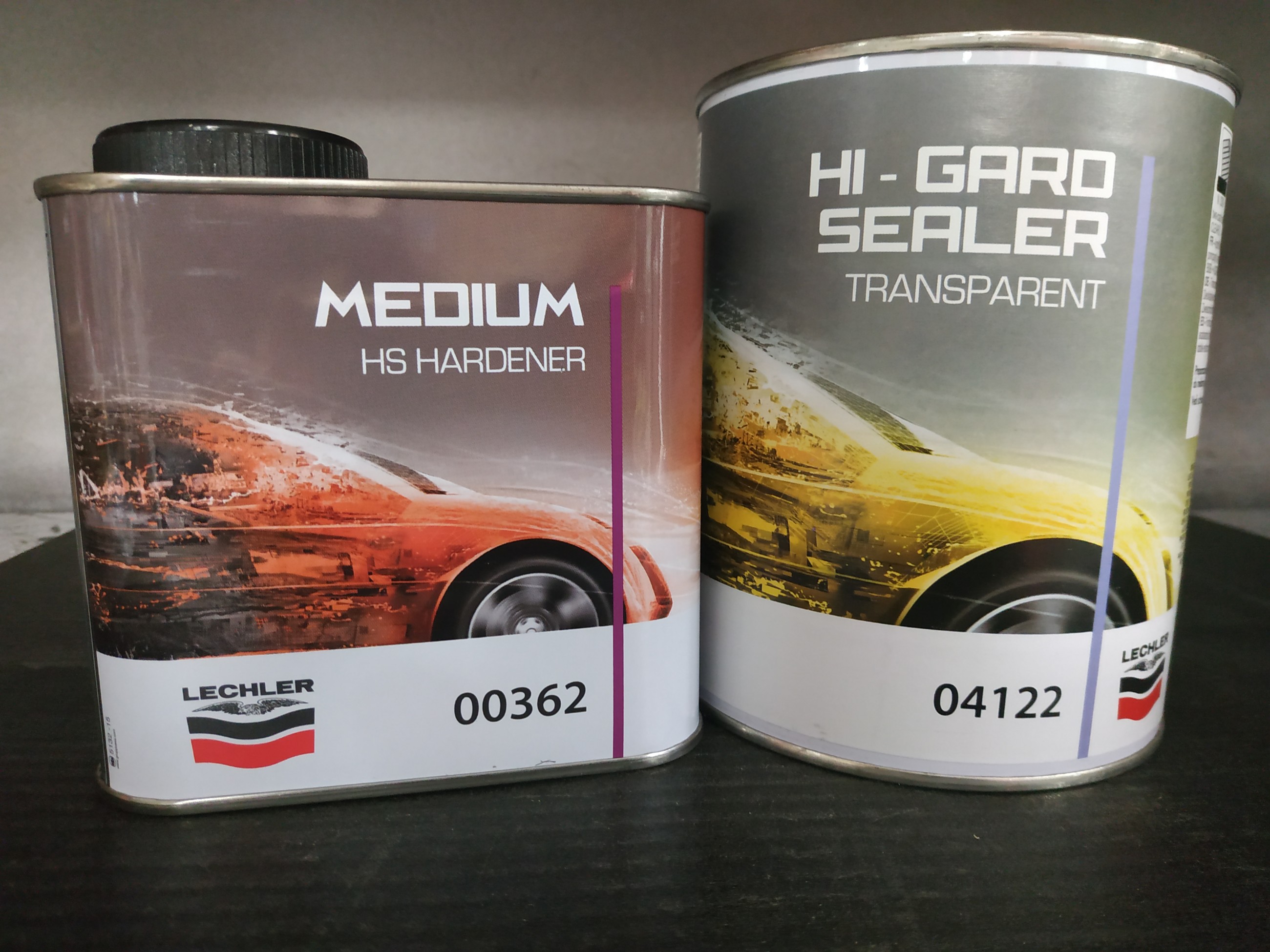 Акриловый грунт-изолятор Lechler Hi-Gard Sealer 04122 1л. + 0,5л.