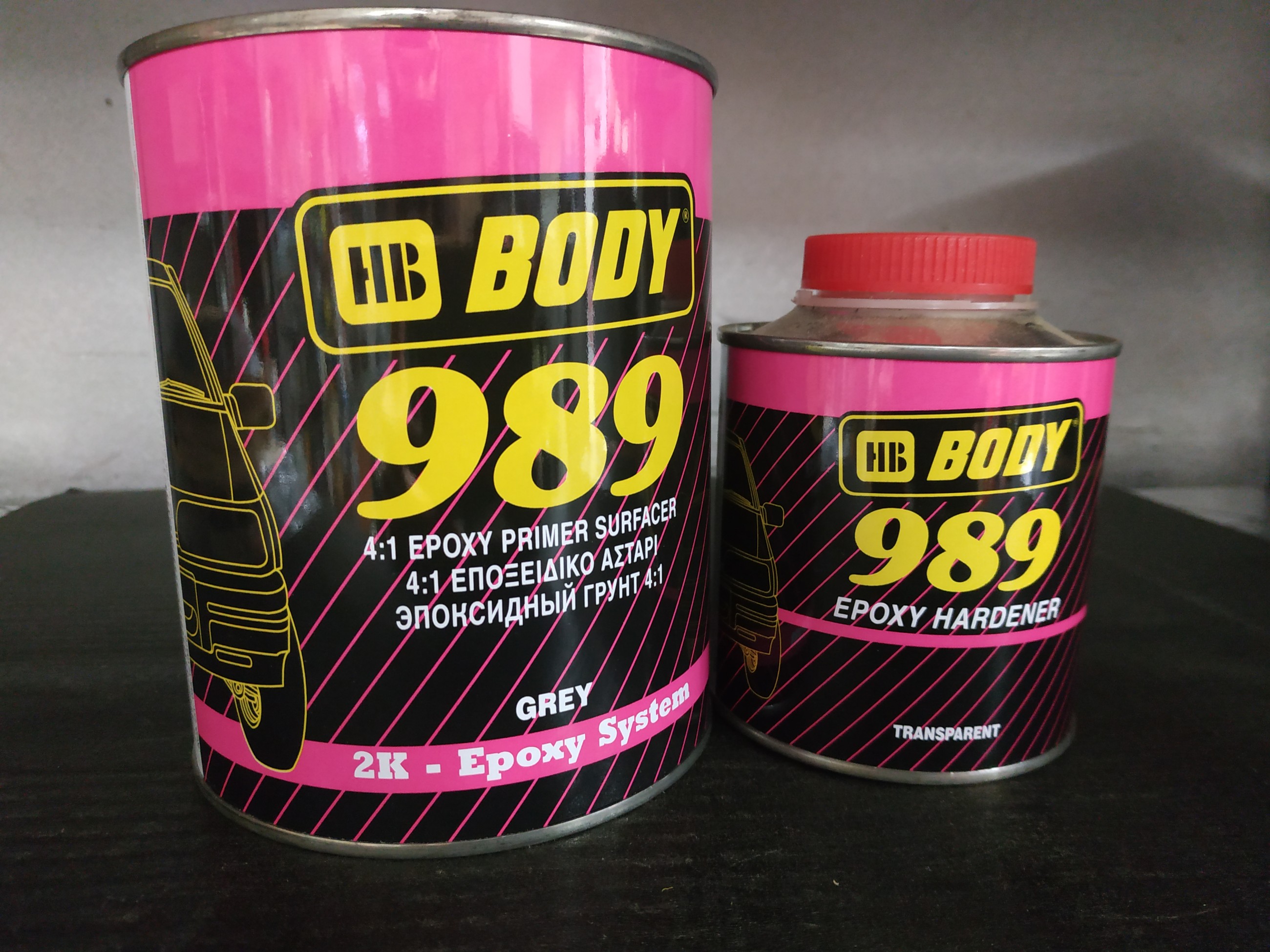 Эпоксидный антикоррозийный грунт Body 989
