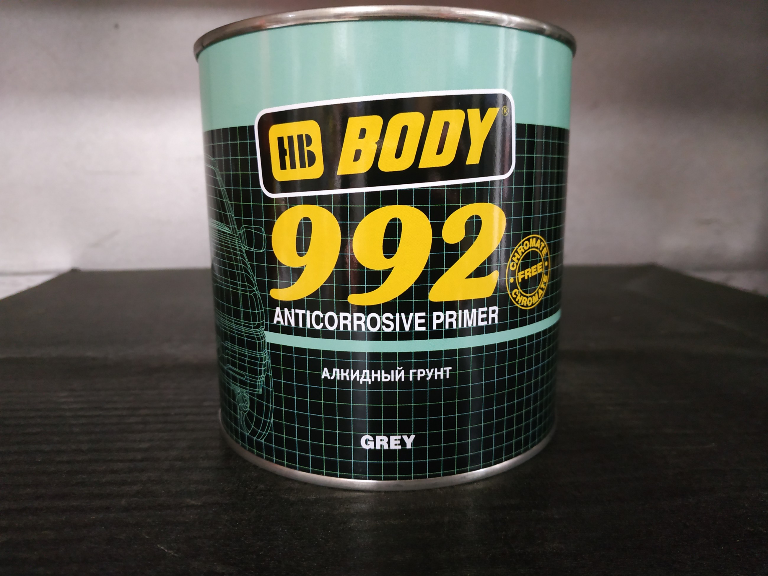 Алкидный антикоррозийный грунт Body 992
