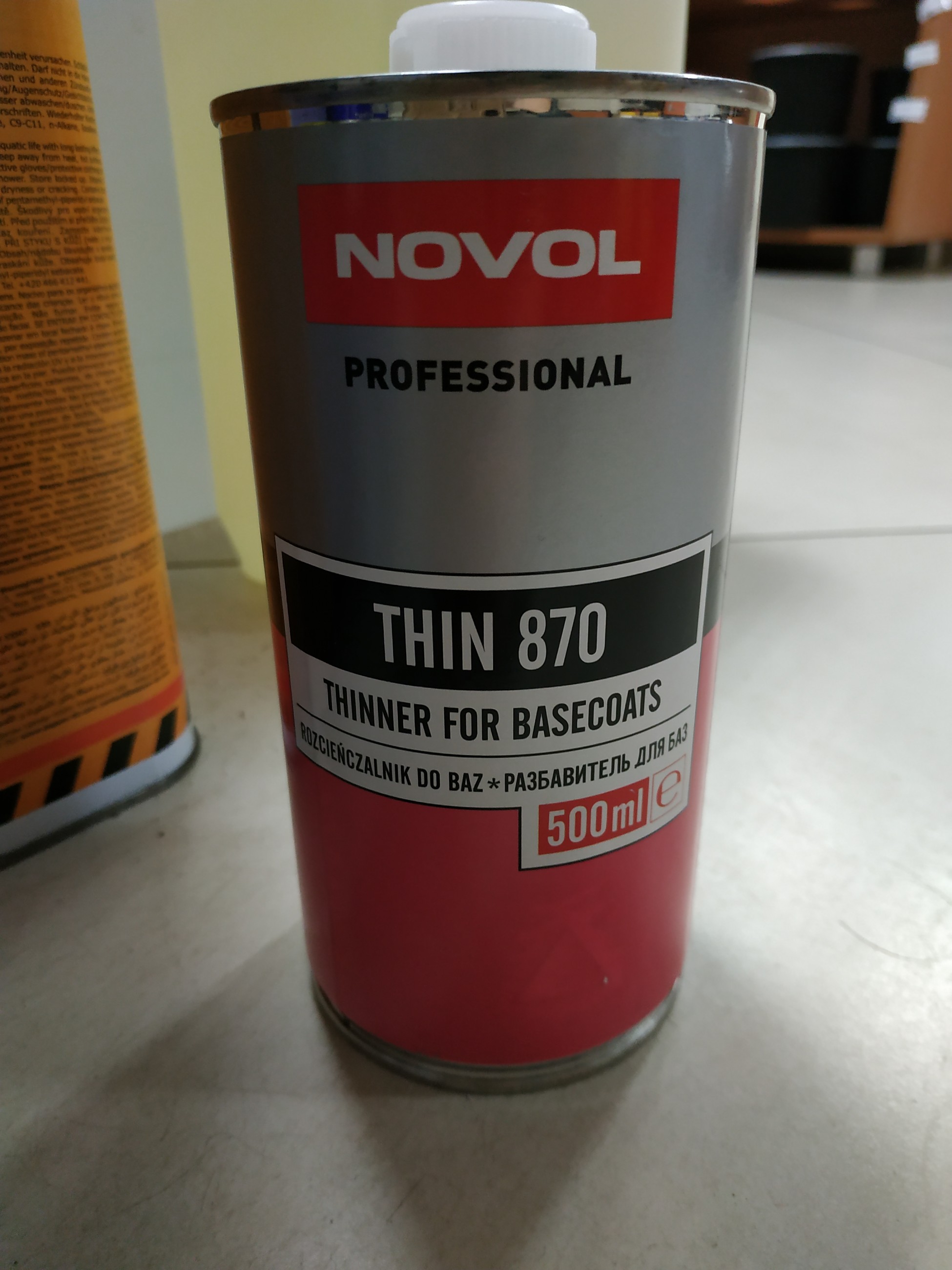 Разбавитель для баз Thin 870 0,5 л