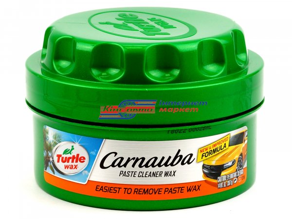 Полироль паста Turtle Wax с воском карнауба 397 гр.