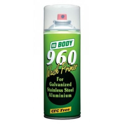 BODY 960 Wash Primer 2К Кислотный грунт аэрозоль, 400 мл